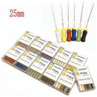 Set de ace endodontice K-files 25mm - imagine 2