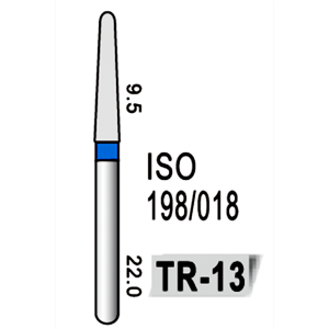 Freză diamantată albastră model TR-13