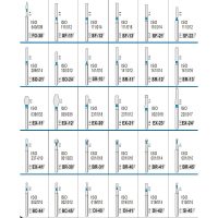 Freze diamantate FG set de 5 freze Appledental - imagine 2