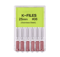 Set de ace endodontice K - files 25 mm #06 (roz)