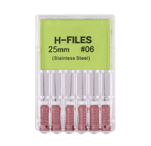 Set de ace endodontice H - files 25 mm #06 (roz)
