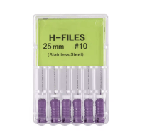 Set de ace endodontice H – files 25 mm #10 (mov)