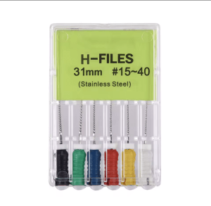 Set de ace endodontice H-files de dimensiune 31mm #15-40